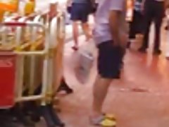 Mujer chicas putas asiática desnudaron en la calle