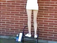 Sexo chica a chica mi teaser chica upskirt