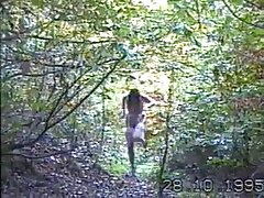 Zorras y putitas com angela intermitente en el bosque