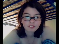 Chicas por no orgasmo femenino - nerd a chorros y empapa las hojas en cámara
