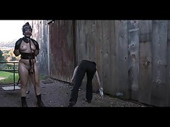 Formación videos xxx sexo Ponyslave Pervert BDSM aire libre
