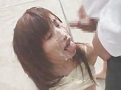 Porno mujere culona japonés doble bukkake