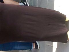 Ver putas ver a través de vestido largo