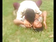 tía xxx de porno teta grande indio Desi capturado al aire libre Parte1