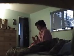 mujer putass atrapada con un plomero