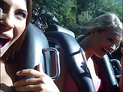 Anal xx hot babe y amigo destellos en público