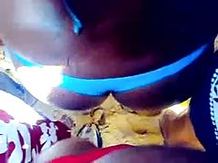 Porno tanga chica consigue tanteo en la playa